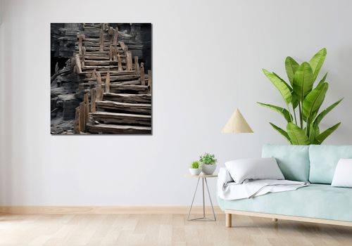 Obraz 90x100cm Schody do Nieznanego na Arena.pl