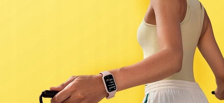 Smartband XIAOMI Smart Band 9 Active Beżowy zdjęcie 6