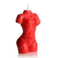 xr brands bound goddess świeca do masażu kropelkowa czerwona 170g