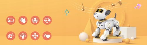 ROBOT INTERAKTYWNY PIES ZDALNIE STEROWANY PIESEK PROGRAMOWANY 17 FUNKCJE na Arena.pl