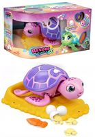 Interaktywny Żółw RESCUE TURTLE Fioletowy SILVERLIT SKŁADA JAJA DŹWIĘK