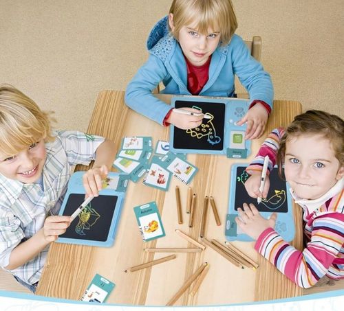 CZYTNIK KART TABLET DO NAUKI ANGIELSKIEGO SŁÓWEK 2W1 112 KART 224 SŁÓWKA na Arena.pl