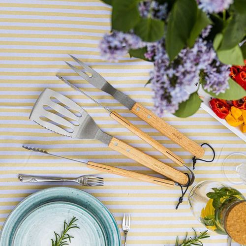 zestaw przyborów do grilla grillowania kinghoff kh-1918 na Arena.pl