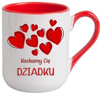 KUBEK Z NADRUKIEM ŚMIESZNY PREZENT DZIEŃ DZIADKA URODZINY IMIENINY DZIADEK