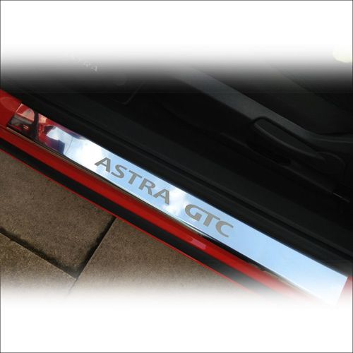 Listwa progowa OPEL ASTRA MK6/J/IV ASTRA GTC Stal nierdzewna 304 połysk na Arena.pl