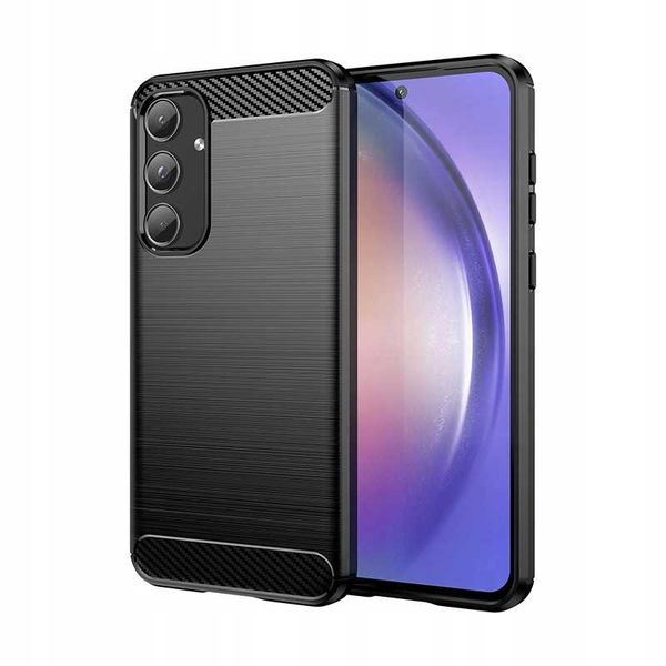 Spacecase Carbon Galaxy A55 5G Black zdjęcie 4