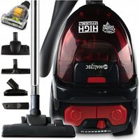 ODKURZACZ BEZWORKOWY CYKLONOWY DOMOWY HEPA TURBOSZCZOTKA LEKKI MOCNY