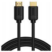 kabel hdmi 2.0 baseus, 4k 60hz, 3d, hdr, 18gbps, 2m (czarny)