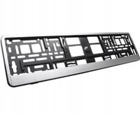 Ramka pod tablice rejestracyjną Aluminium Szczotko