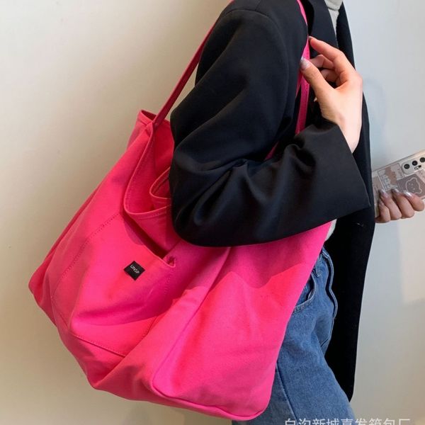Torba materiałowa minimalistyczna duża TP15F zdjęcie 2
