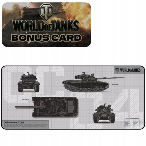 Podkładka pod Myszkę DUŻA Yenkee YPM WT90 WORLD of TANKS 900x400 + BONUS na Arena.pl