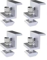 Regulowane Zaciski do Montażu Paneli Słonecznych 30mm 4 sztuki