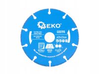 uniwersalna tarcza do cięcia drewna pvc płyt gk 125mm geko