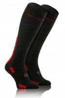 Podkolanówki dla biegaczy Sesto Senso kompresyjne SKB12 unisex czarne