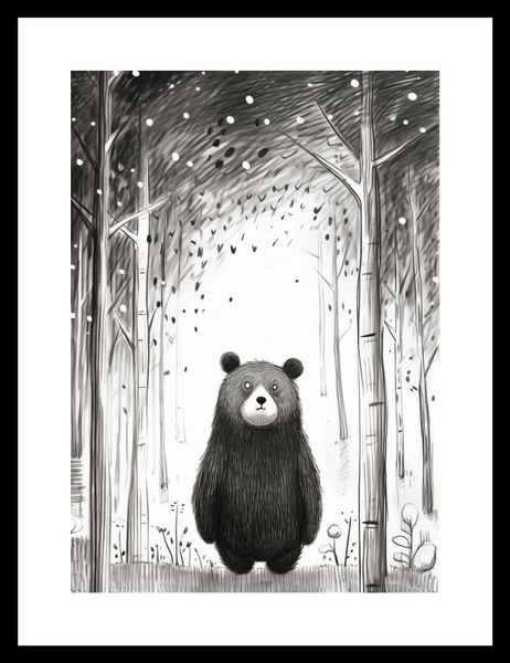 Plakat 21x29,7cm Ciekawski Miś zdjęcie 3