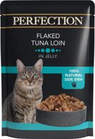PERFECTION KARMA UZUPEŁNIAJĄCA DLA KOTÓW PŁATKI POLĘDWICY Z TUŃCZYKA 70 G
