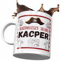 Kubek Dla Kacpra Syna Na Dzień Dziecka Prezent Z Nadrukiem Ze Zdjęciem