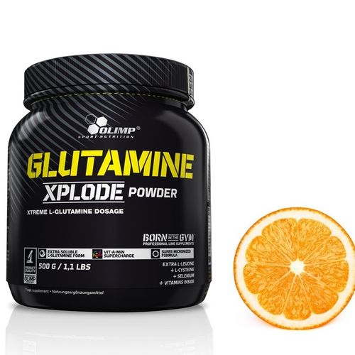 OLIMP GLUTAMINE Xplode 500g GLUTAMINA POMARAŃCZA na Arena.pl