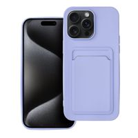 Futerał CARD CASE do IPHONE 15 Pro Max fioletowy