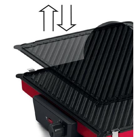 Bosch | TCG4104 | Grill | Contact | 2000 W | Red na Arena.pl