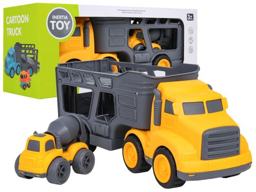 Zestaw Pojazdów Laweta + Autka Budowlane na Arena.pl