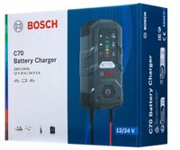 PROSTOWNIK AKUMULATOROWY ŁADOWARKA BOSCH C70 12/24 EFB AGM ŻELOWE