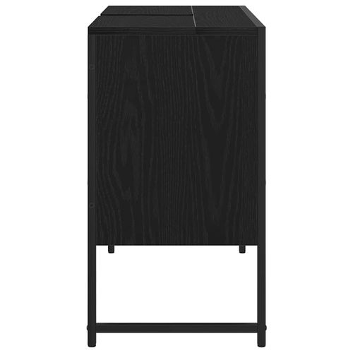 Szafka pod umywalkę z półką Czarny dąb 80 x 30 x 60 cm na Arena.pl