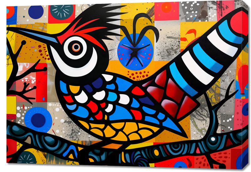 Obraz 100x70cm Ptak Na Wznak zdjęcie 1