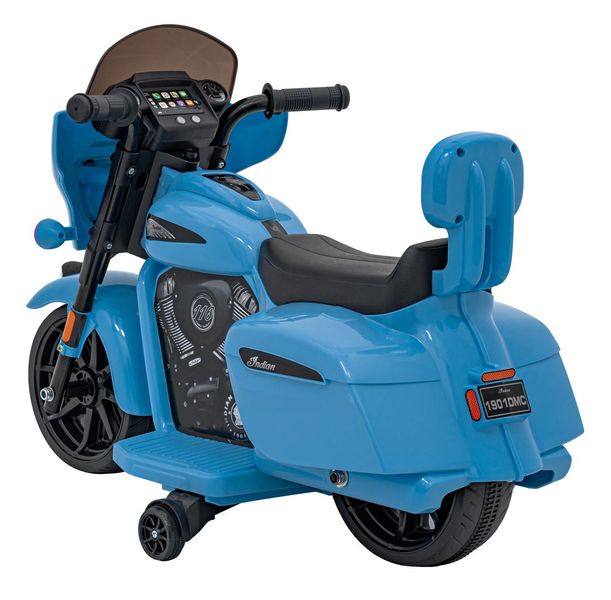 Pojazd Chopper Indian Niebieski zdjęcie 5