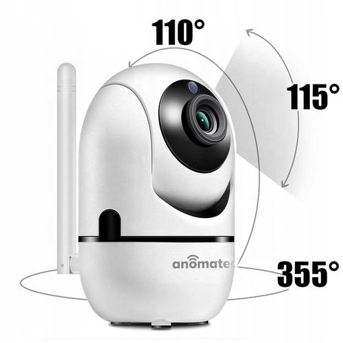 KAMERA BEZPRZEWODOWA WIFI WEWNĘTRZNA NIANIA IP 4MPX APLIKACJA TUYA ANOMATEC na Arena.pl