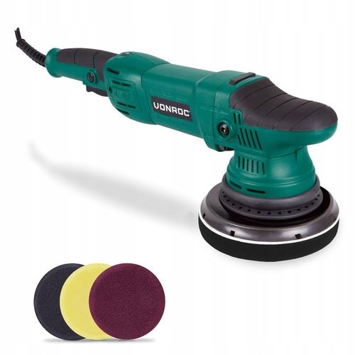 Polerka samochodowa 1050W – 150mm plus 4 pady na Arena.pl