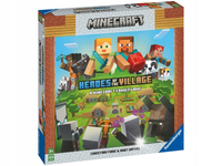 Gra planszowa Minecraft dla dzieci: Uratuj wioskę Ravensburger