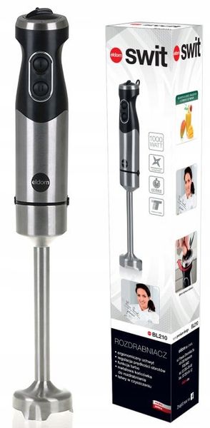 Blender ręczny Eldom BL210 1000 W srebrny/szary zdjęcie 1