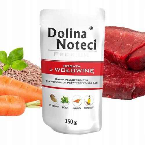 Dolina Noteci mokra karma dla psa Mix Smaków 30 x 150g Saszetki zestaw na Arena.pl