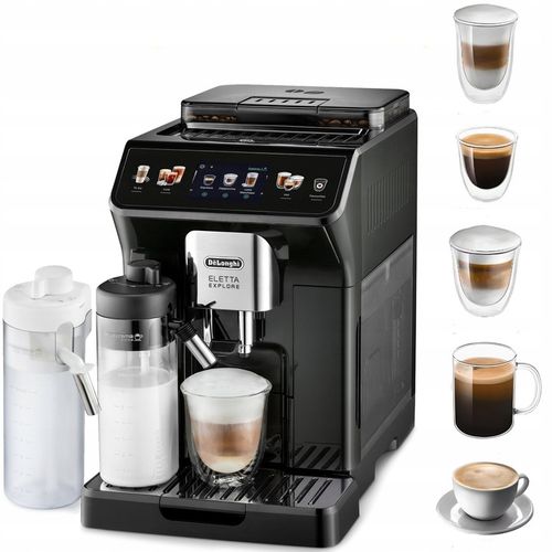 Ekspres ciśnieniowy De'Longhi ECAM450.55.G Eletta Explore 1450 W na Arena.pl
