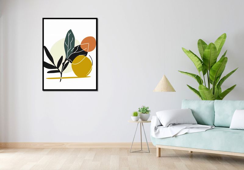 Plakat 75x100cm Elegancka Flora zdjęcie 4