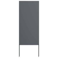 Dekoracyjny panel ogrodowy Inny Antracyt 50 x 140 cm