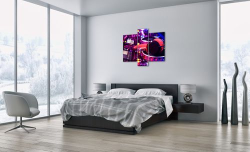 Obraz Na Płótnie - Studio Nagrań  - 95X80 Cm - Cb95X80-2404 na Arena.pl