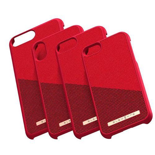 Nordic Elements Saeson Freja - Materiałowe etui iPhone XR (Red) na Arena.pl