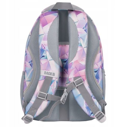 PLECAK SZKOLNY MŁODZIEŻOWY BACKUP 26L DLA DZIEWCZYNY REFLEKSY GEOMETRYCZNE na Arena.pl