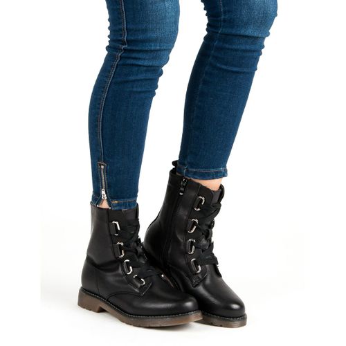 Czarne Wiązane Workery r.40 na Arena.pl