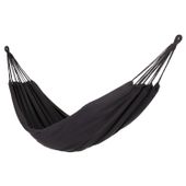 Hamak ogrodowy bujak huśtawka leżak 200x100cm grafitowy