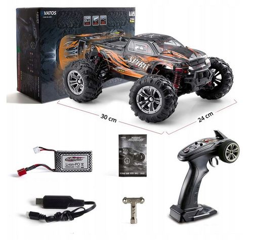 WODOODPORNY SAMOCHÓD ZDALNIE STEROWANY RC 52KM/H na Arena.pl