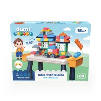 Dumel DUŻE KLOCKI GUMOWE MIĘKKIE PREZENT DLA ROCZNEGO DZIECKA na mikołaja