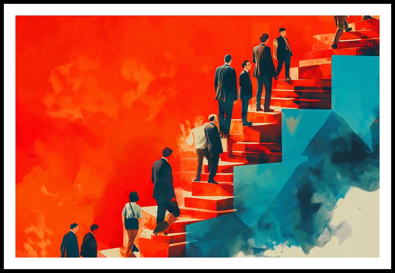 Plakat 91,5x61cm Metafory Sukcesu zdjęcie 3