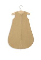 Muślinowy śpiworek dla dzieci zaokrąglony S 0-6 mcy letni TOG 1.0 - camel