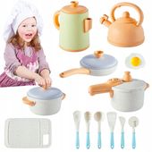 ZREE MAŁY KUCHARZ ZESTAW KUCHENNY ZABAWKA AKCESORIA KUCHENNE MAŁY KUCHARZ