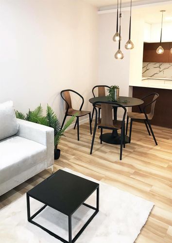 Stół Ibiza 80cm czarny okrągły na Arena.pl