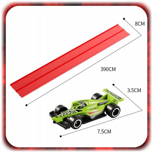 TOR WYŚCIGOWY DLA SAMOCHODZIKÓW do serii Turborace Tor Prędkości + 4 AUTKA na Arena.pl