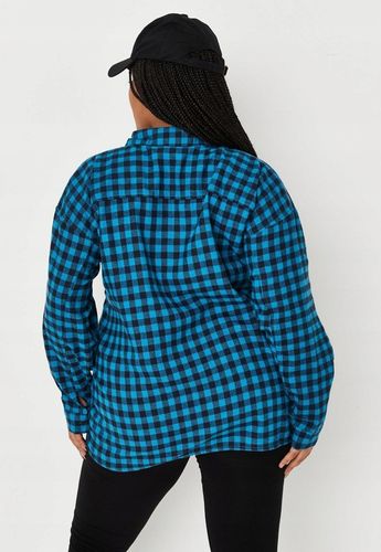 MISSGUIDED PLUS KRACIASTA KOSZULA OVERSIZE (50) na Arena.pl